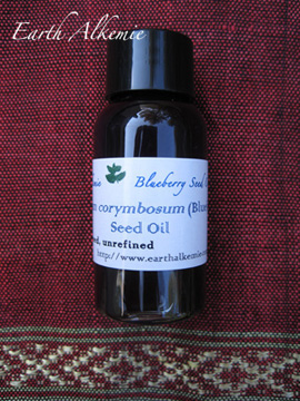 Earth Alkemie's Blueberry Oil